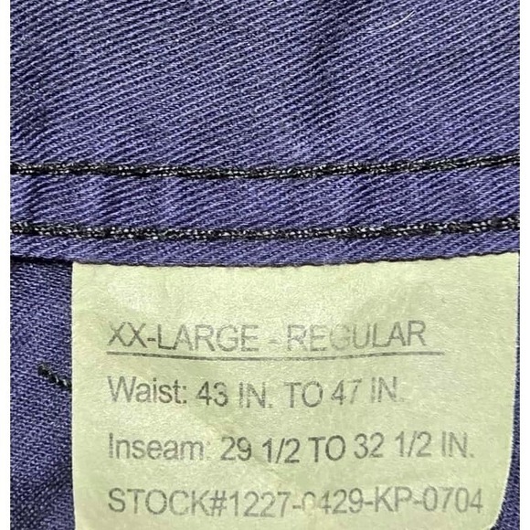 Rothco‎ BDU Cargo Pants XXL Regular Navy Blue Cotton Blend Tactical 42x30 - Picture 3 of 6